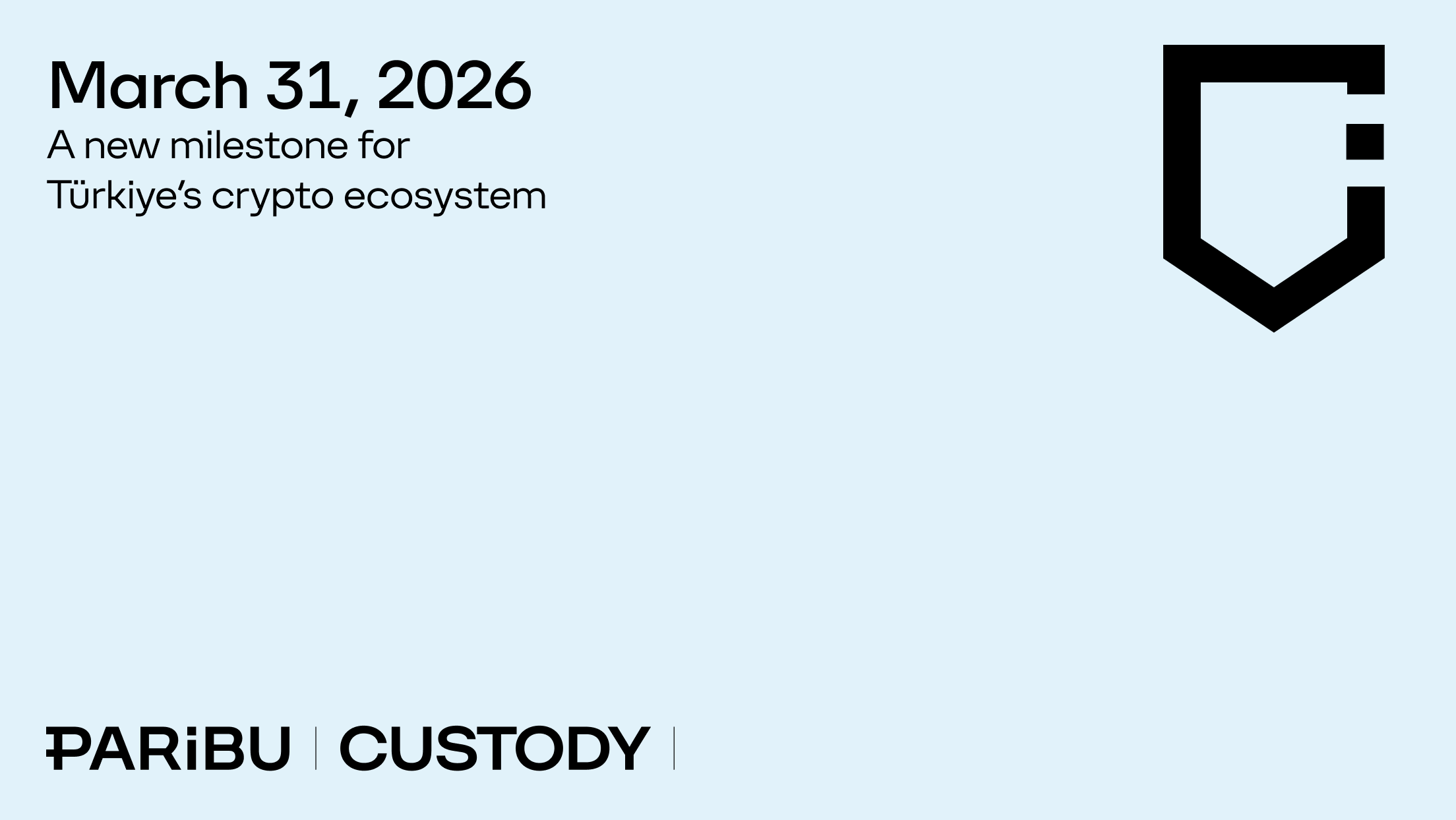 A new milestone for Türkiye's crypto ecosystem: March 31, 2026