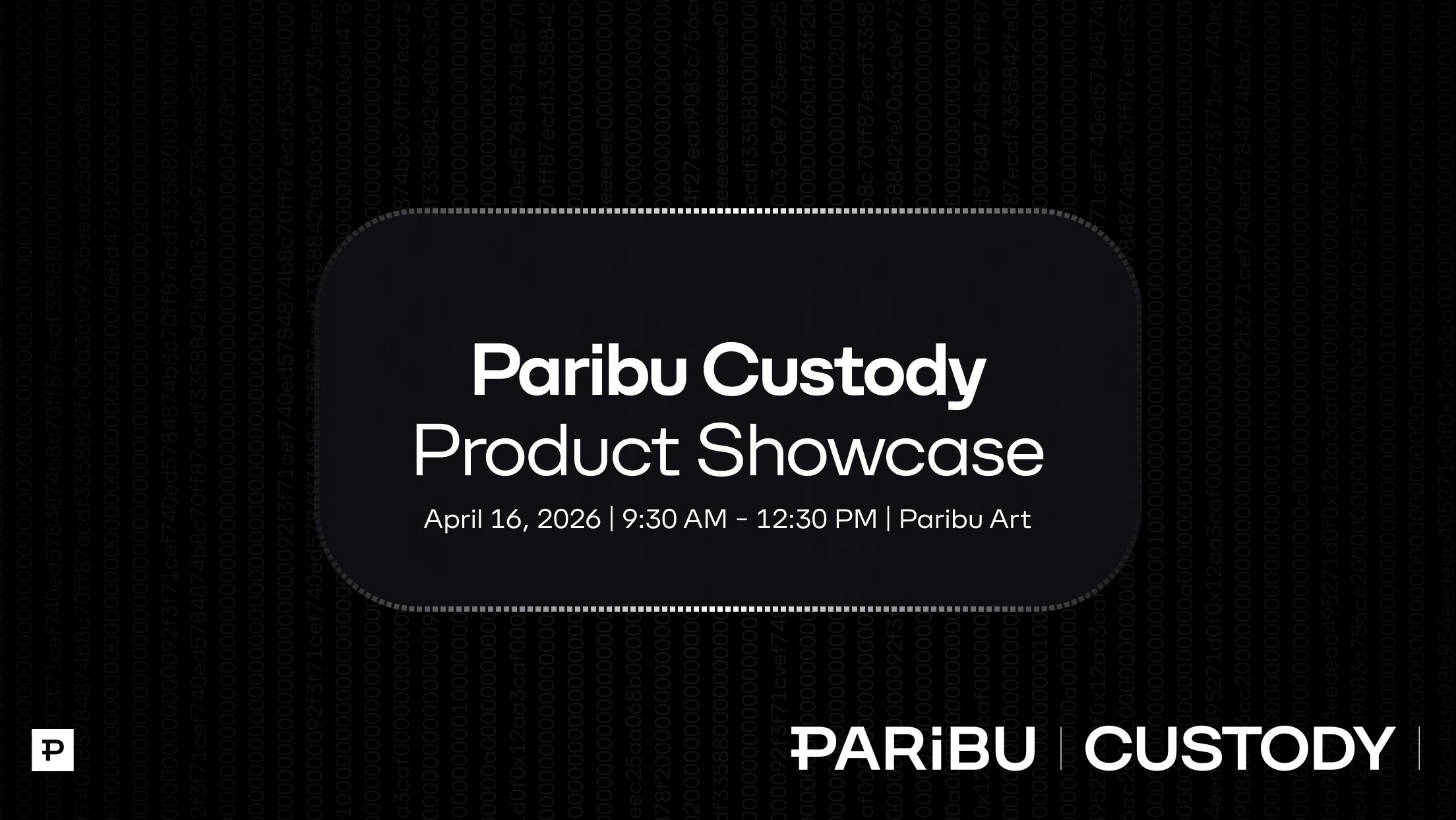 Paribu Custody product showcase at Paribu Art on April 16